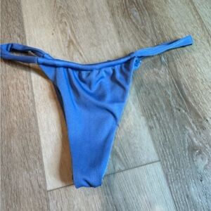 Cheeky high cut bikini bottoms